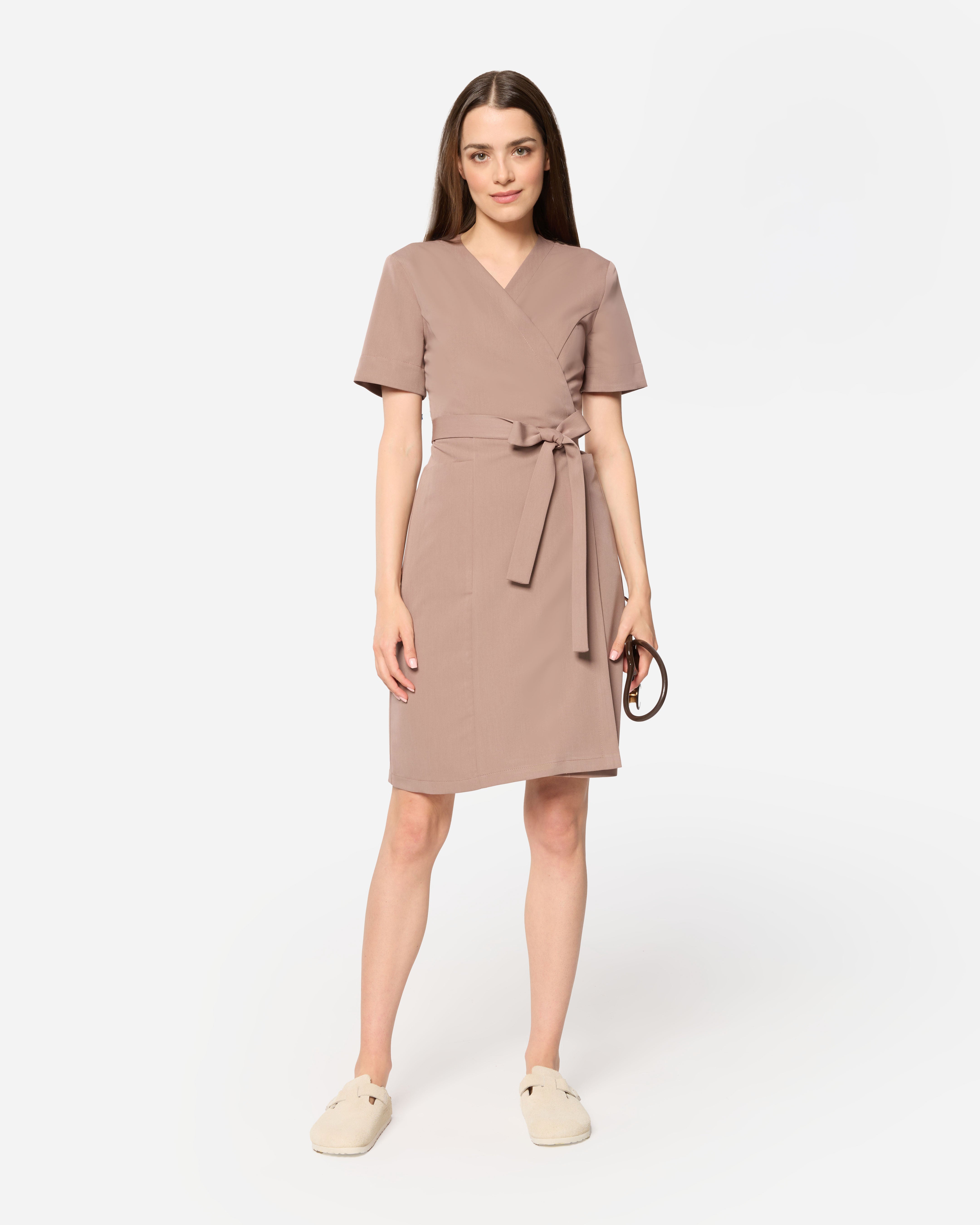 Medizinisches Kleid Diana – Ballerina Pink